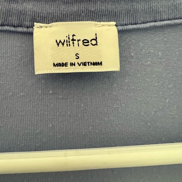 Wilfred Jessie Long Sleeve Button Up - Size Small - Blue - Picture 6 of 6